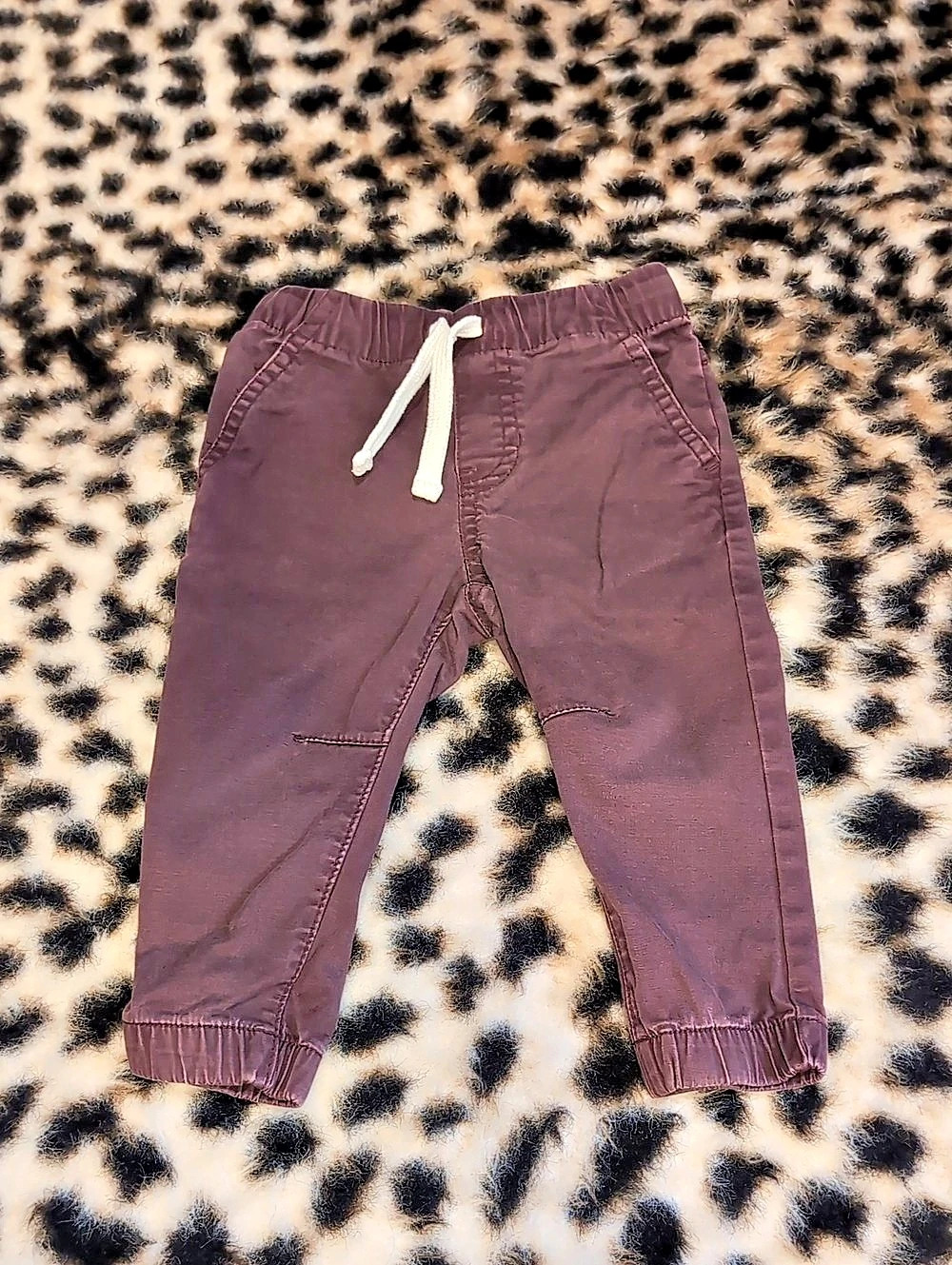 Cat & Jack Baby Jogger Pants Purple Boys 18M